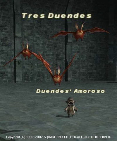 Tres Duendes with Amoroso